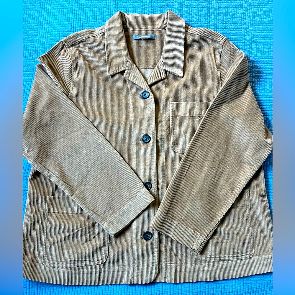Garnet Hill corduroy shirt jacket